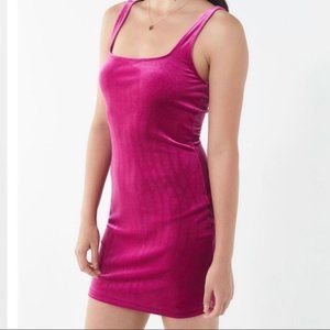 Urban Outfitters Velvet Mini Dress
